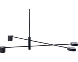 BELIANI BANDON - Hanglamp - Zwart - IJzer