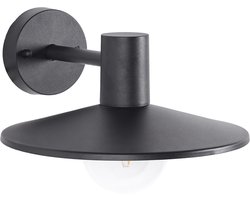 BELIANI BARALIA - Tuin wandlamp - Matzwart - Metaal