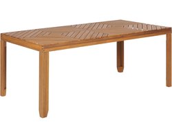 BELIANI BARATTI - Tuintafel - Lichtbruin - Acaciahout