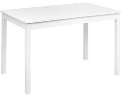 BELIANI BARLEE - Eettafel - Wit - 119 x 73 cm - MDF