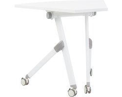 BELIANI BENDI - Bureau inklapbaar - Wit - 90 x 64 cm - Metaal