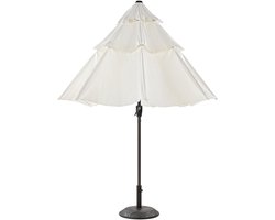 BELIANI BIBIONE - Parasol - Lichtbeige - 270 cm - Polyester