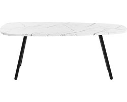 Beliani BIDDLE - Salontafel - Wit - MDF