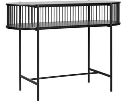 BELIANI BIRSON - Consoletafel - Zwart - MDF