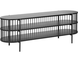 BELIANI BIRSON - TV-meubel - Zwart - MDF