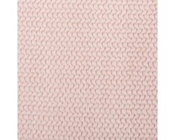 BELIANI BJAS - Plaid - Pastelroze - 200 x 220 cm - Polyester