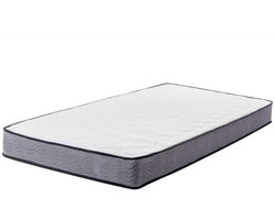 BELIANI BLISS - Pocketveringmatras stevig - Crème - 80 x 200 cm - Polyester