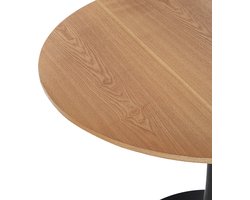 Beliani BOCA - Ronde eettafel - Lichte houtkleur - MDF
