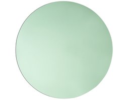 BELIANI BOUCHON - Wandspiegel - Groen - 80 cm - Glas