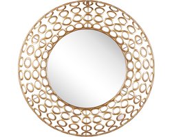 BELIANI BOURDON - Wandspiegel - Goud - Staal