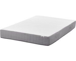 BELIANI BREEZ - Pocketveringmatras medium - Wit - 120 x 200 cm - Pocketveren