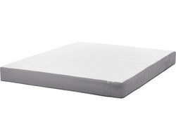 BELIANI BREEZ - Pocketveringmatras medium - Wit - 180 x 200 cm - Pocketveren