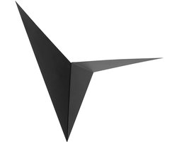 BELIANI BRIANCE - Wandlamp - Zwart - Metaal