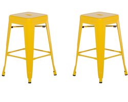 BELIANI CABRILLO - Barkruk - Geel - Staal