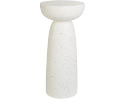 BELIANI CADINI - Bijzettafel - Gebroken wit - Lichtbeton