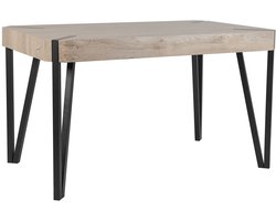 BELIANI CAMBELL - Eettafel - Taupe - 80 x 130 cm - MDF
