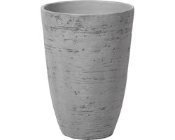 BELIANI CAMIA - Plantenbak - Grijs - 35 cm - Stenenmix