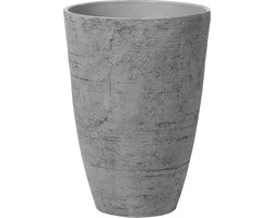 BELIANI CAMIA - Plantenbak - Grijs - 43 cm - Stenenmix