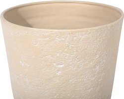 BELIANI CAMIA - Plantenbak - Zandbeige - 35 cm - Stenenmix