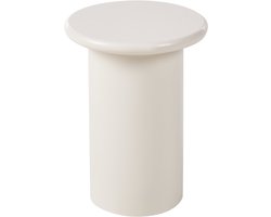 BELIANI CAMPTI - Bijzettafel - Wit - MDF