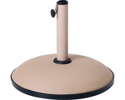 BELIANI CANZO - Parasolvoet - Beige - Beton