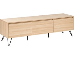 BELIANI CARDIGAN - TV-meubel - Lichtbruin - Vezelplaat