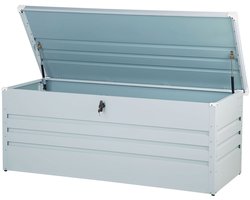 BELIANI CEBROSA L - Kussenbox - Lichtgrijs - Staal