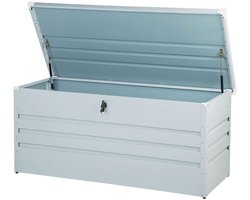 BELIANI CEBROSA M - Kussenbox - Lichtgrijs - Staal