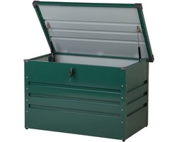 BELIANI CEBROSA S - Kussenbox - Donkergroen - Staal
