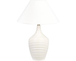 BELIANI CELESTE - Tafellamp - Crème - Keramiek