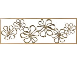 BELIANI CERIUM - Wanddecoratie - Goud - Ijzer