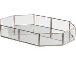 Beliani CHABRIS - Dienblad - Transparant - Glas