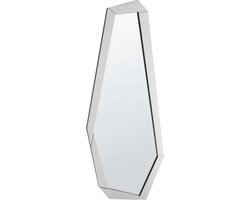 BELIANI CHANU - Wandspiegel - Zilver - Hout