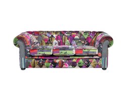 BELIANI CHESTERFIELD - Chesterfield bank 2-zits - Lichtgroen - Polyester