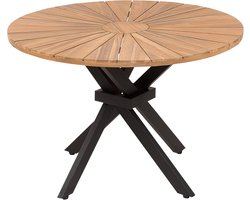 BELIANI CISSONE - Tuintafel - Lichthout - 110 cm - Acaciahout