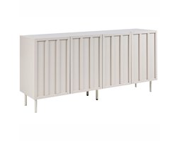 BELIANI CLUNES - Dressoir - Lichtbeige - MDF