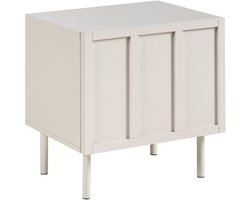 BELIANI CLUNES - Nachtkastje - Lichtbeige - MDF