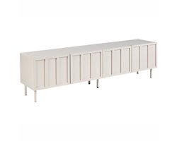 BELIANI CLUNES - TV-meubel - Lichtbeige - MDF