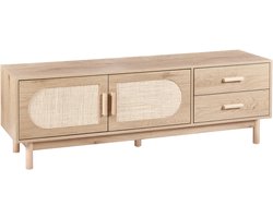 BELIANI COSTELLO - TV-meubel - Lichtbruin - Vezelplaat