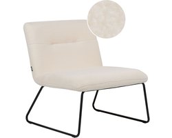 BELIANI COTULLA - Fauteuil - Wit - Bouclé