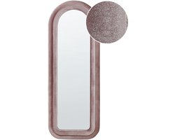 BELIANI CULAN - Wandspiegel - Roze - Fluweel