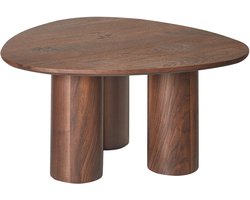 BELIANI DACOMA - Salontafel - Donkerbruin - MDF