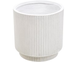 BELIANI DARIA - Bloempot - Gebroken wit - 30 cm - Kleivezels