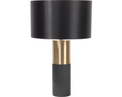 BELIANI DARLING - Tafellamp - Zwart - Metaal