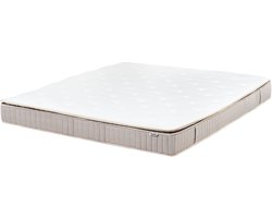 BELIANI DAYDREAM - Pocketveringmatras medium - Wit - 180 x 200 cm - Polyester