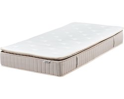 BELIANI DAYDREAM - Pocketveringmatras medium - Wit - 90 x 200 cm - Polyester