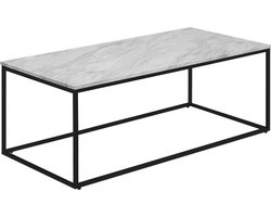 BELIANI DELANO - Salontafel - Beige/Zwart - MDF