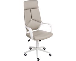 BELIANI DELIGHT - Bureaustoel - Taupe - Kunstleer