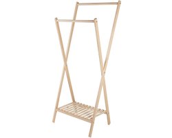 BELIANI DENVER - Kapstok - Lichtbruin - Dennenhout