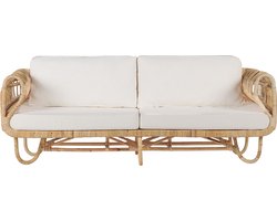 Beliani DOLCEDO - Tuinbank - Beige - Rotan